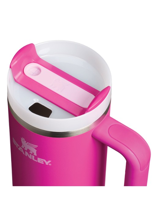 Stanley De Quencher® H2.O FlowState™ thermosfles 0,89 liter - achterkant 3 fuchsia