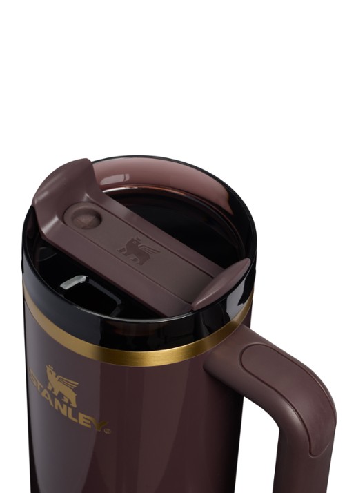 Stanley De Quencher H2.O FlowState™ thermosfles 0,89 liter - detail 2 aubergine