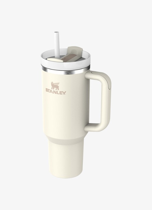 Stanley De Quencher® H2.O FlowState™ thermosfles 1,2 liter - voorkant 2 cream 2.0 / gebroken wit