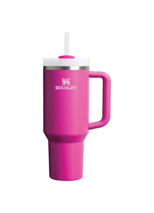 Stanley De Quencher® H2.O FlowState™ thermosfles 1,2 liter - voorkant fuchsia