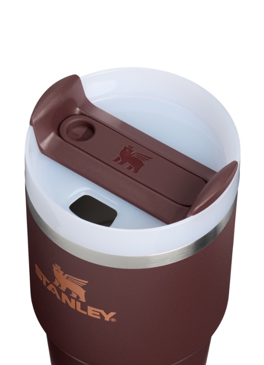 Stanley De Quencher H2.O FlowState™ thermosfles 0,59 liter - detail 3 donkerbruin