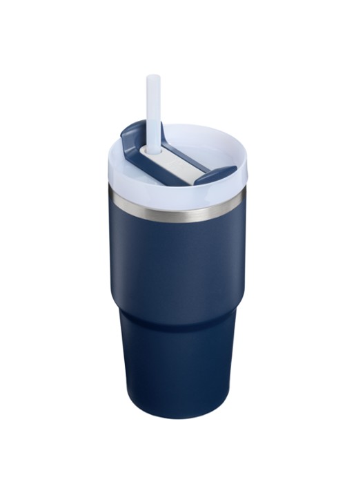 Stanley De Quencher H2.O FlowState™ thermosfles 0,59 liter - achterkant 3 donkerblauw