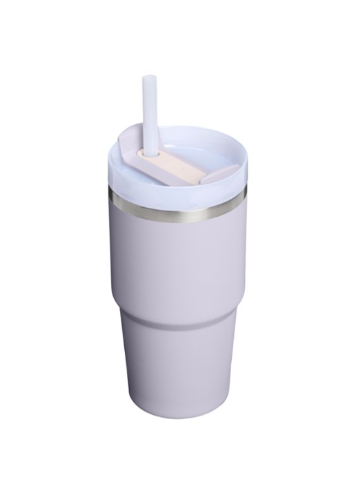Stanley De Quencher® H2.O FlowState™ thermosfles 0,6 liter - achterkant 2 paars