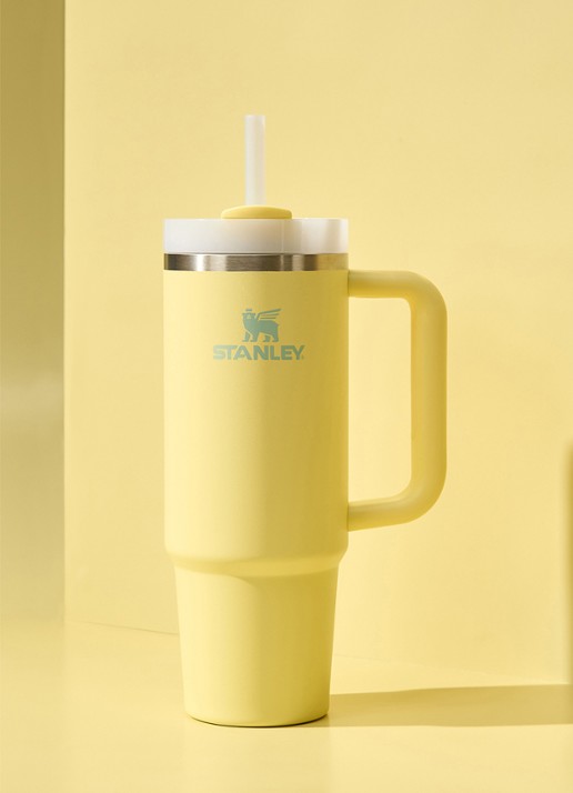 Stanley De Quencher® H2.O FlowState™ thermosfles 0,89 liter - detail 3 pomelo / geel