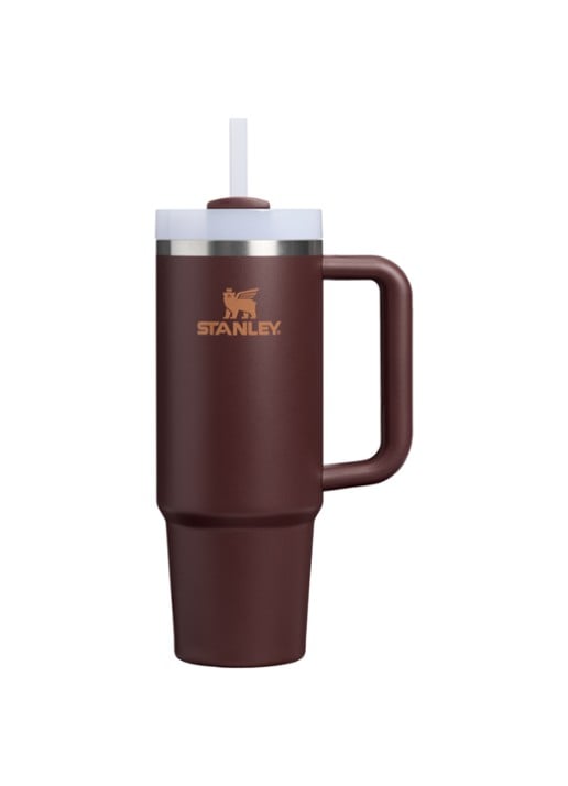 Stanley De Quencher H2.O FlowState™ thermosfles 0,89 liter - voorkant 3 donkerbruin