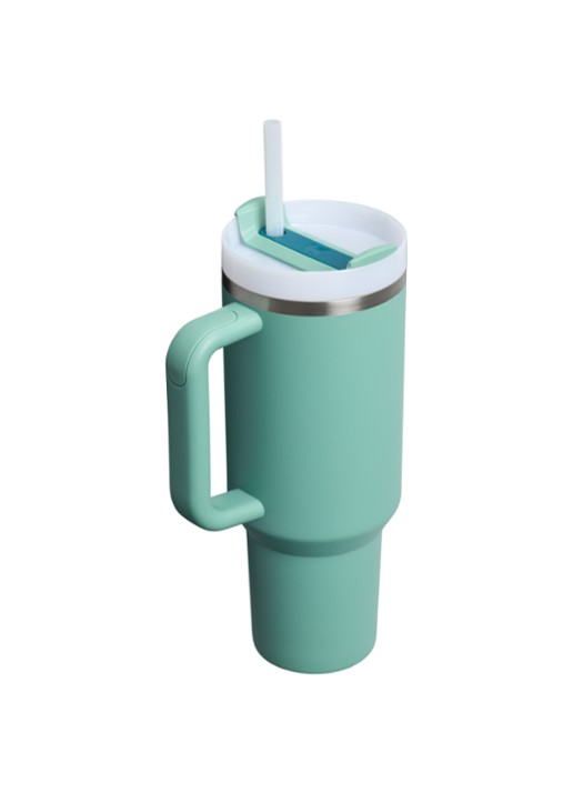 Stanley De Quencher® H2.O FlowState™ thermosfles 1,2 liter - achterkant 3 turquoise