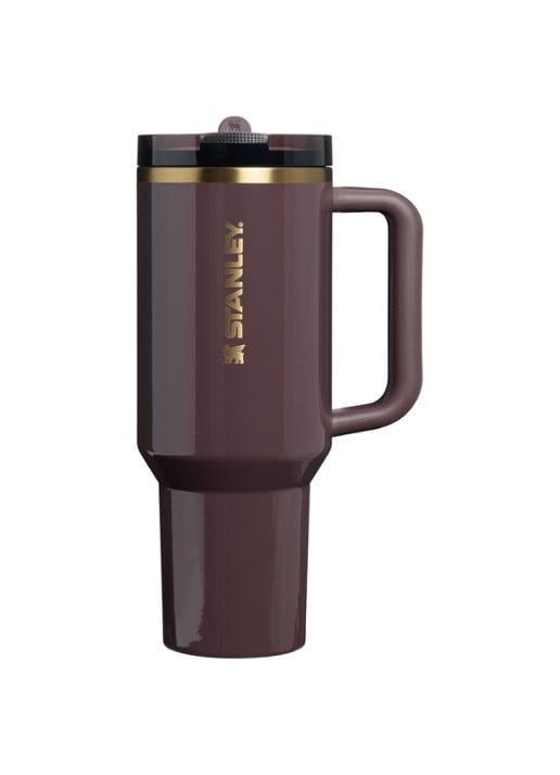 Stanley De Quencher ProTour Flip Straw thermosfles 1,18 liter - voorkant 2 aubergine
