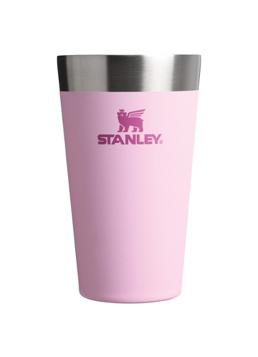 Stanley De Stacking thermosbeker 0,47 liter - voorkant 2 cherry blossom / roze