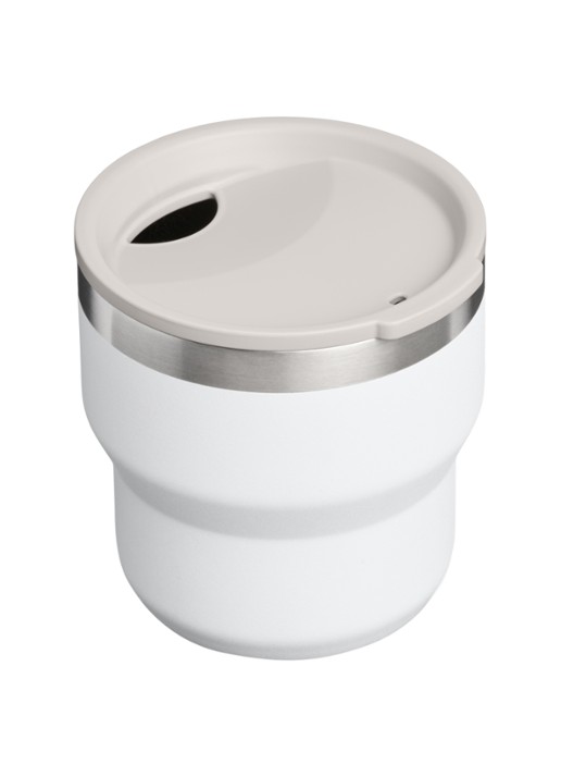 Stanley De Stay Hot Stacking Camp mok 0,29 liter - achterkant 2 wit