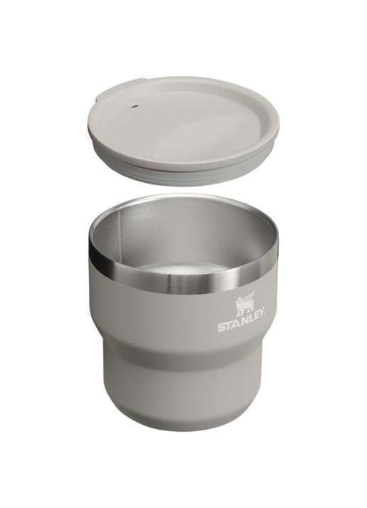 Stanley De Stay Hot Stacking Camp mok 0,29 liter - detail grijs