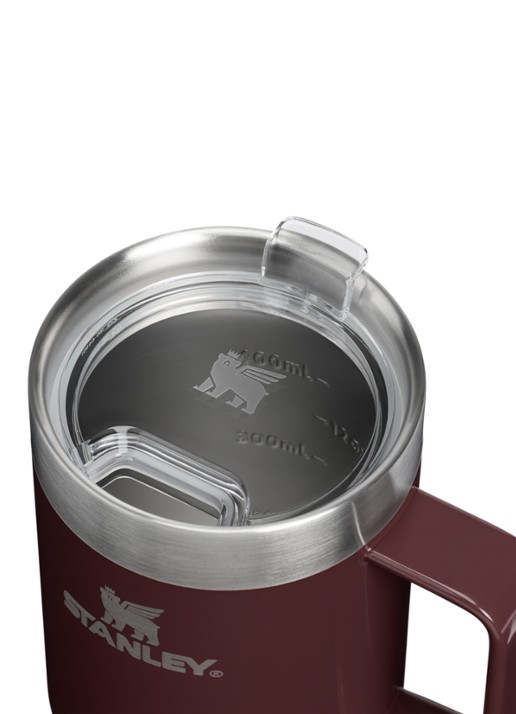 Stanley De Suburban thermosbeker 0,47 liter - detail donkerbruin