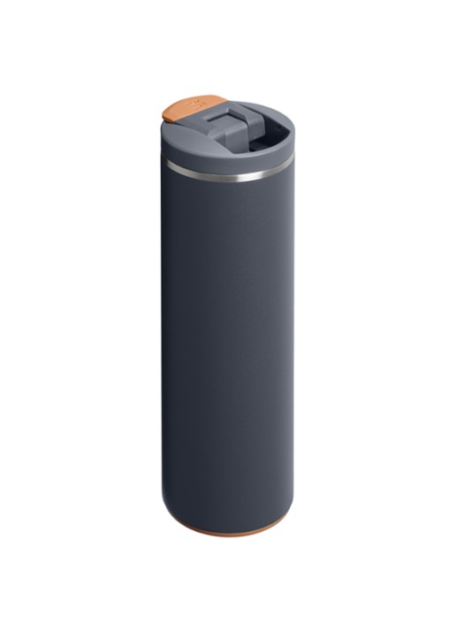 Stanley De Transit Flip Top thermosbeker 0,47 liter - achterkant 3 blauw