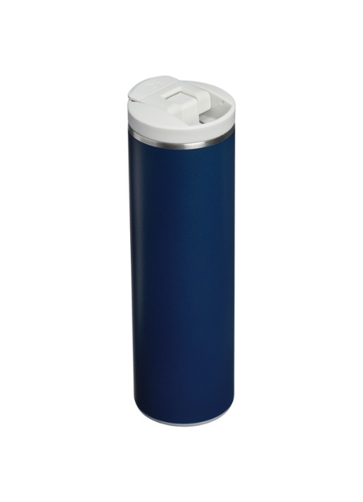 Stanley De Transit Flip Top thermosbeker 0,47 liter - achterkant 3 donkerblauw