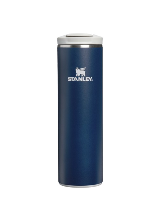 Stanley De Transit Flip Top thermosbeker 0,47 liter - voorkant donkerblauw