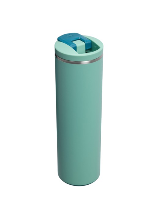Stanley De Transit Flip Top thermosbeker 0,6 liter - achterkant 2 lichtgroen