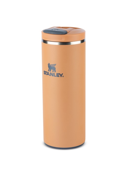 Stanley De Transit Fliptop thermosbeker 0,35 liter - achterkant oranjebruin