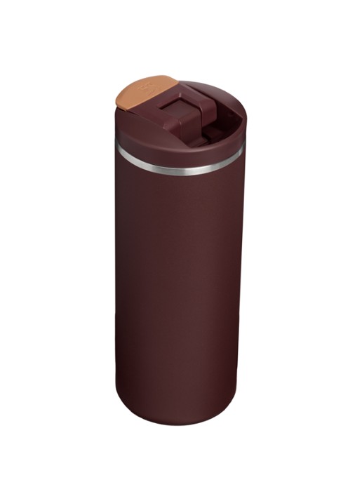 Stanley De Transit Fliptop thermosbeker 0,35 liter - achterkant donkerbruin