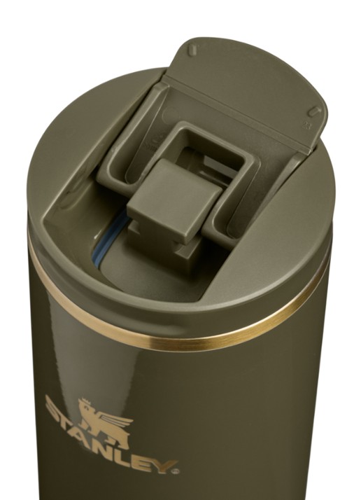 Stanley De Transit Fliptop thermosbeker 0,47 liter - detail 3 mosgroen