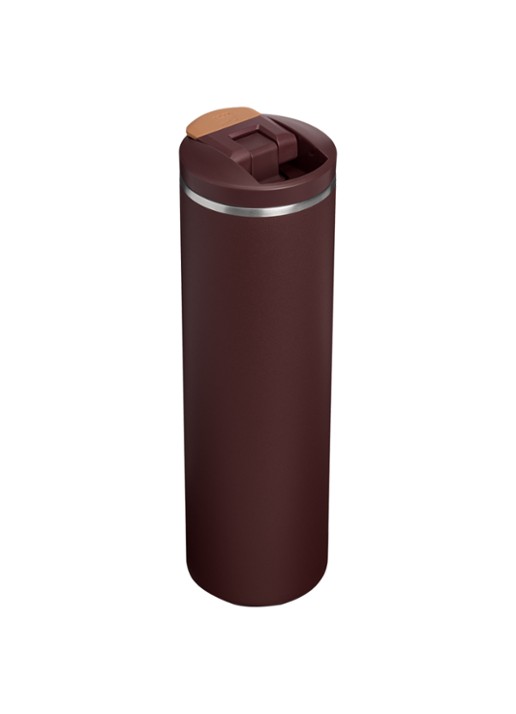 Stanley De Transit Fliptop thermosbeker 0,59 liter - achterkant 2 donkerbruin