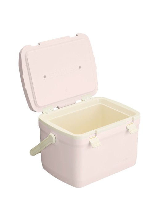 Stanley Easy-Carry Outdoor koeltas 15,1 liter - voorkant 3 lichtroze
