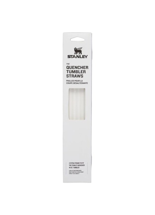 Stanley Herbruikbare Tumbler rietjes set van 4  - voorkant transparant