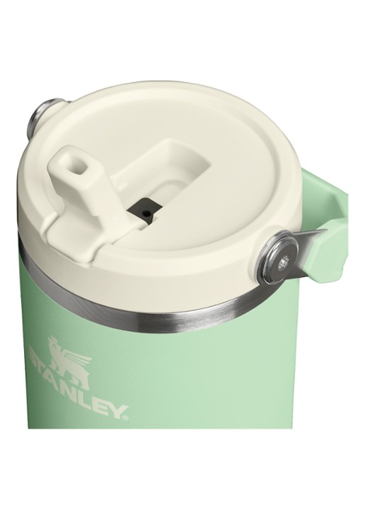 Stanley Ice Flow Flip Straw waterfles 0,89 liter - achterkant 3 lichtgroen