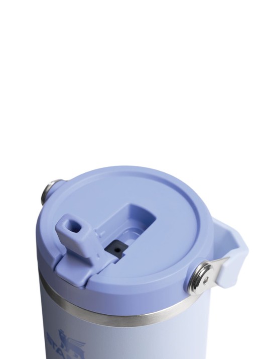 Stanley Ice Flow Flip Straw waterfles 0,89 liter - achterkant lichtblauw