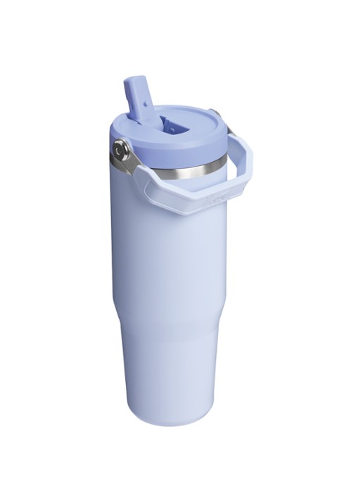 Stanley Ice Flow Flip Straw waterfles 0,89 liter - voorkant 3 lichtblauw