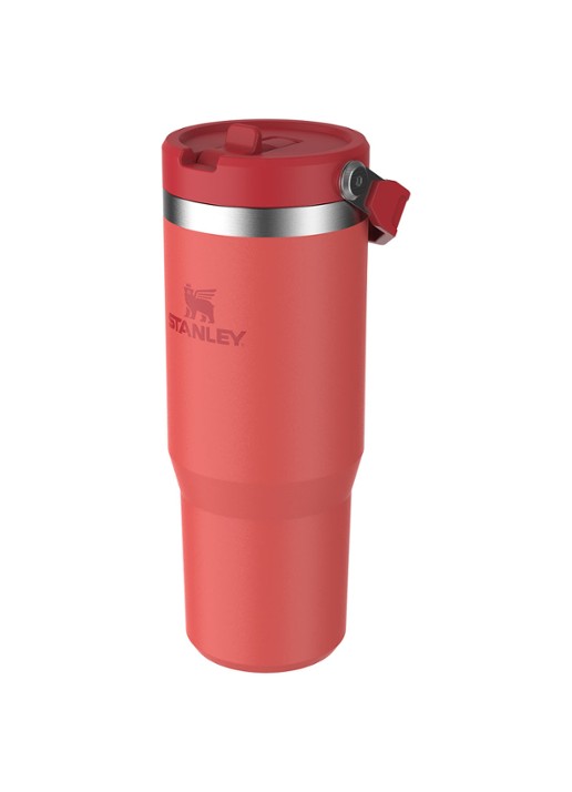 Stanley Ice Flow Flip Straw waterfles 89 cl  - voorkant 2 koraal