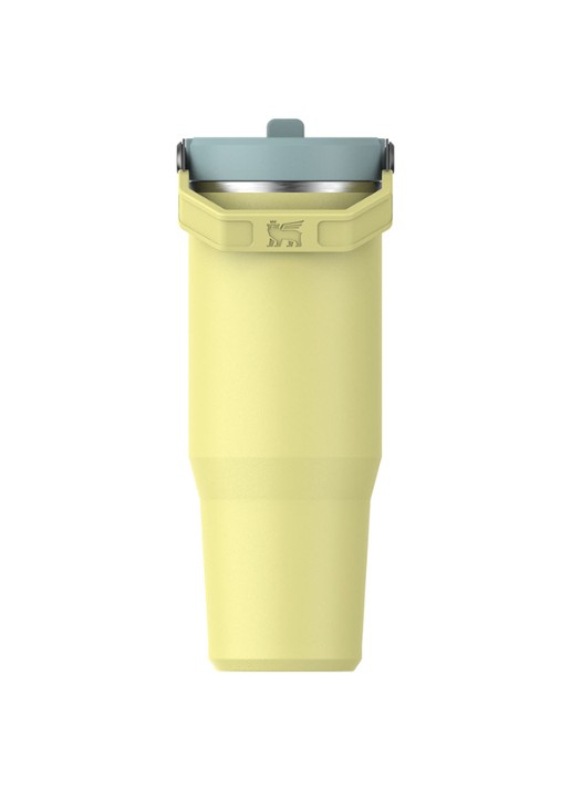 Stanley Ice Flow Flip Straw waterfles 89 cl  - achterkant 3 lichtgeel