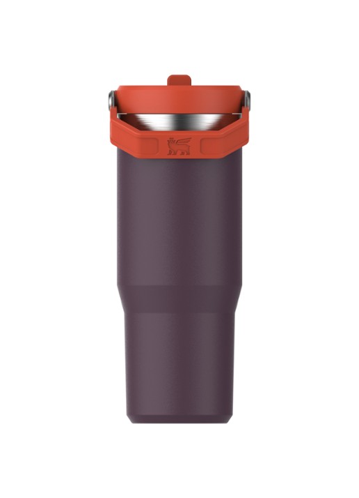 Stanley PMI The IceFlow™ Flip Straw Tumbler thermosfles 0,89 liter - achterkant paars