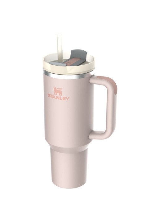 Stanley Quencher H2.0 Flowstate Tumbler thermosfles 1,2 liter  - detail 4 lichtroze