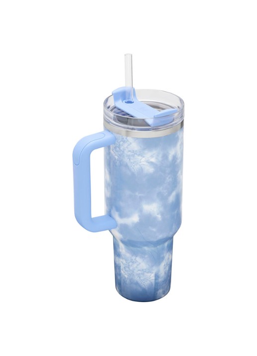 Stanley Quencher H2.0 Flowstate Tumbler thermosfles 1,2 liter - detail 3 lichtblauw