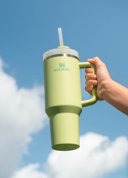 Stanley Quencher - H2.0 Flowstate™ thermosfles 1,18 liter - detail 4 citron - groen