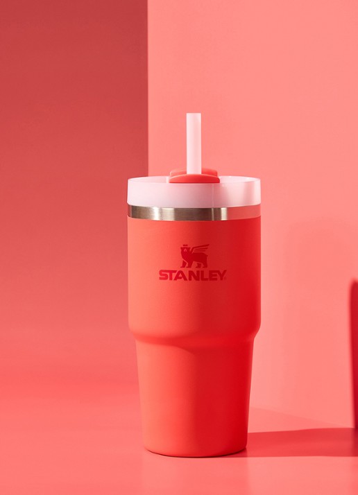 Stanley Quencher H2.O FlowState  thermofles 60 cl  - voorkant 3 koraal