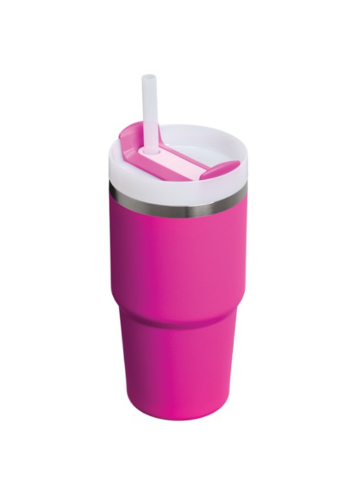 Stanley Quencher H2.O FlowState waterfles 0,6 liter - voorkant 3 fuchsia