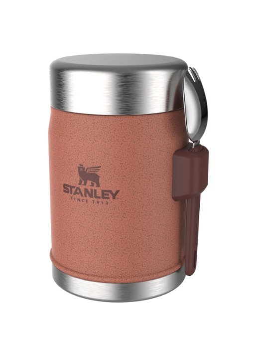 Stanley Stanley PMI The Legendary Food Jar + Spork lunchbox 40 cl - voorkant 2 roodbruin
