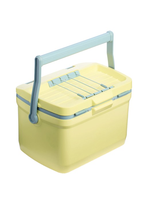 Stanley The Ice Flow Fast Flow waterfles 0,6 liter - detail pomelo / geel