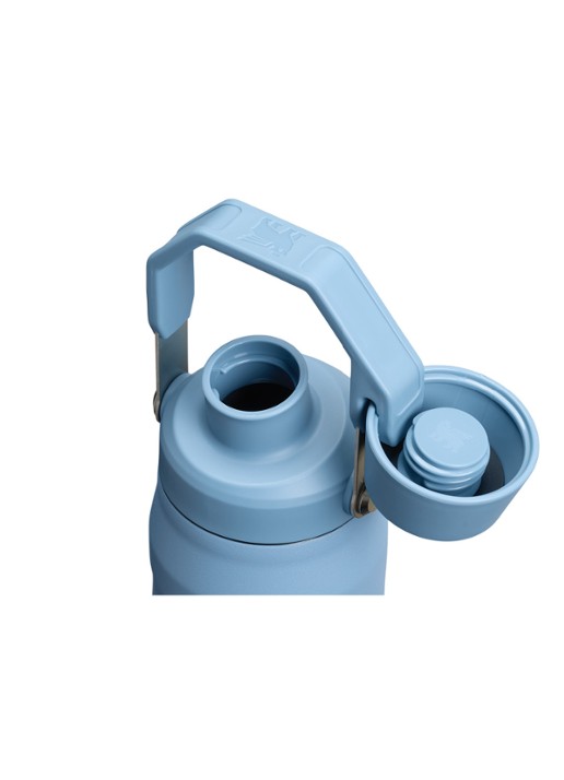 Stanley The Ice Flow Fast Flow waterfles 0,7 liter - detail staalblauw