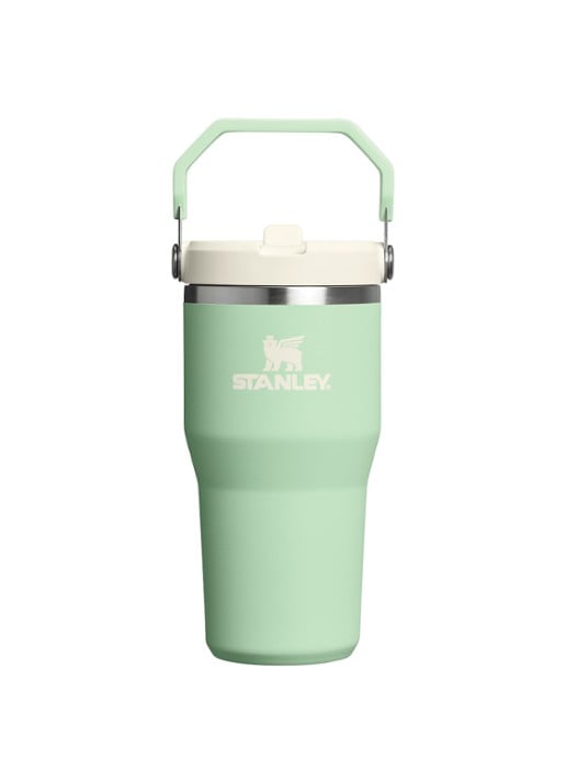 Stanley The IceFlow™ Flip Straw waterfles 0,6 liter - voorkant 2 lichtgroen