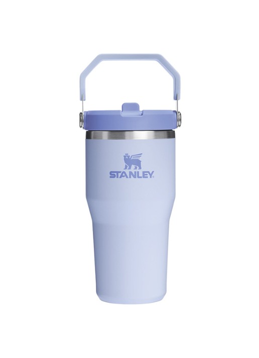 Stanley The IceFlow™ Flip Straw waterfles 0,6 liter - voorkant lichtblauw