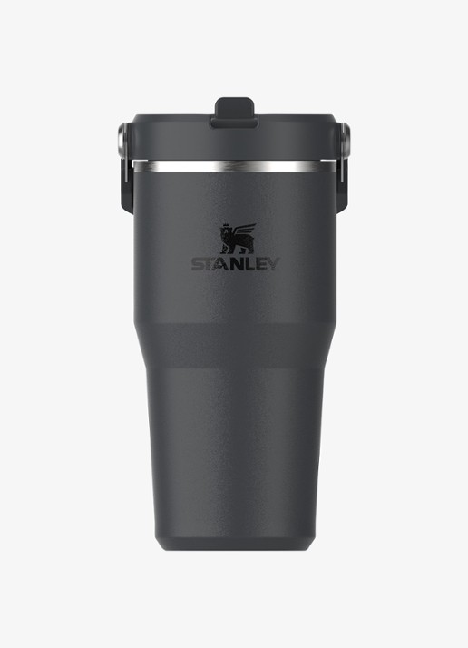 Stanley The IceFlow™ Flip Straw waterfles 60 cl  - voorkant black 2.0 / zwart