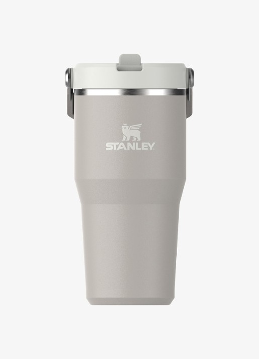 Stanley The IceFlow™ Flip Straw waterfles 60 cl  - voorkant ash / grijs