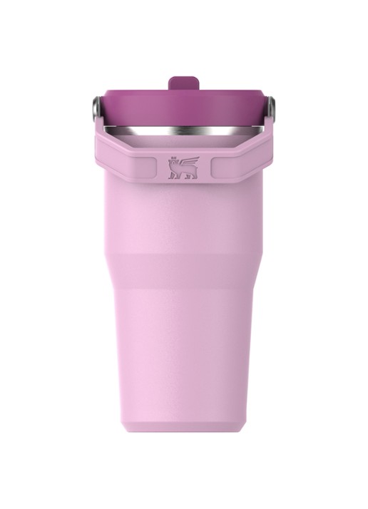 Stanley The IceFlow™ Flip Straw waterfles 60 cl  - achterkant 3 cherry blossom / roze
