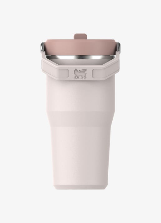 Stanley The IceFlow™ Flip Straw waterfles 60 cl  - achterkant 3 rose quartz / roze