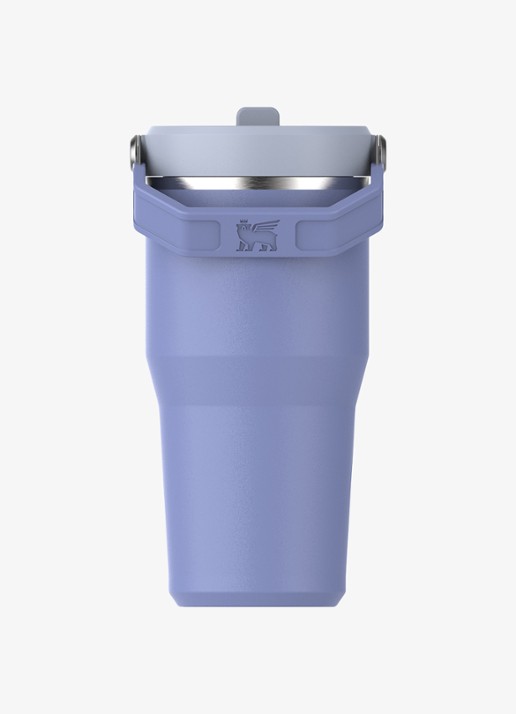 Stanley The IceFlow™ Flip Straw waterfles 60 cl  - achterkant 3 hydrangea / lila