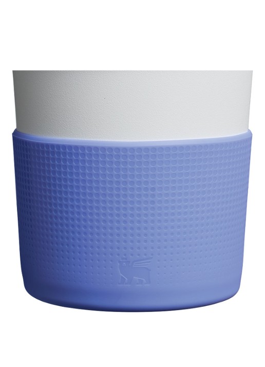 Stanley The Quencher® bekerhoes en rietjes dop 3-delig - voorkant 3 violet