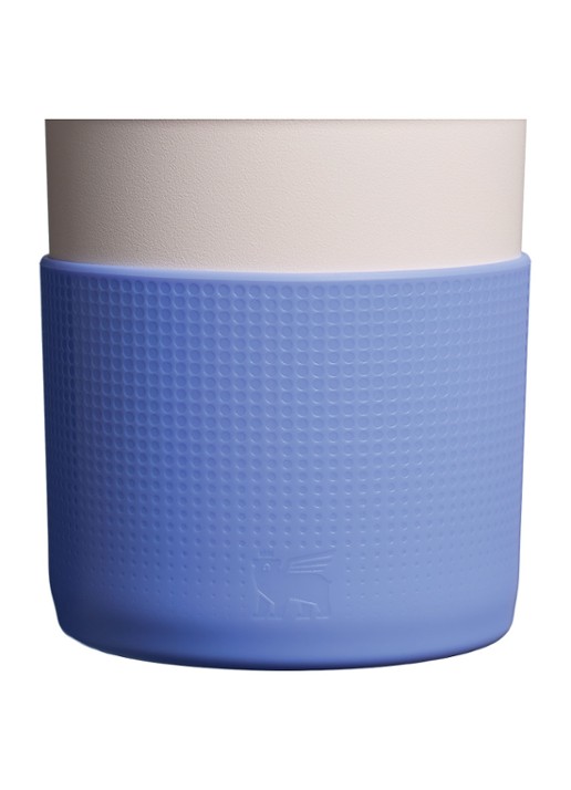Stanley The Quencher® bekerhoes en rietjes dop 3-delig - voorkant 3 violet