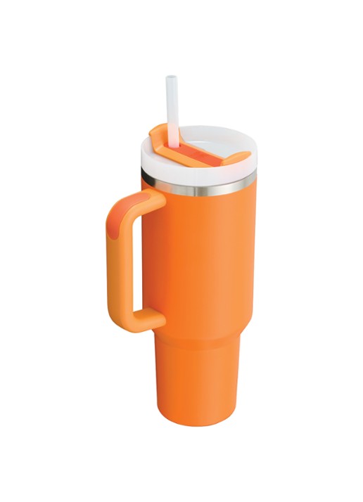 Stanley The Quencher H2.O FlowState™ Tumbler thermofles 1,18 liter - achterkant oranje