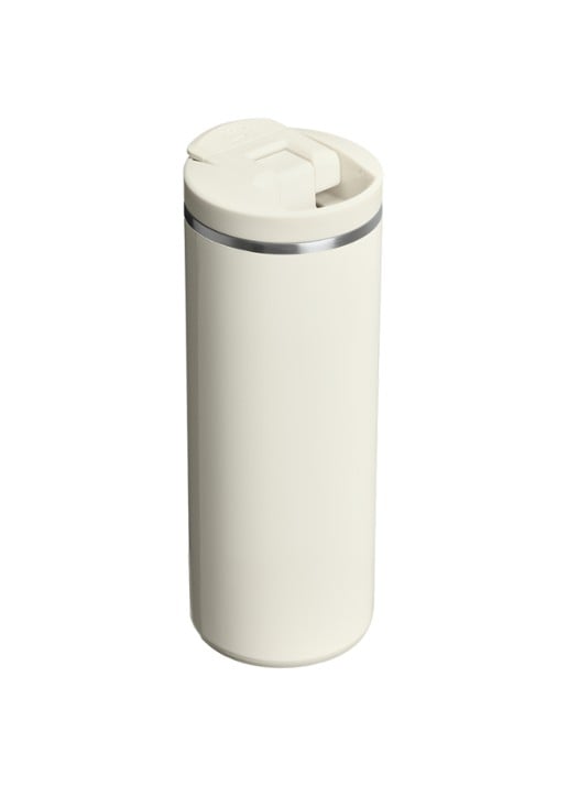 Stanley The Transit Fliptop thermosbeker 0,6 liter - achterkant wit